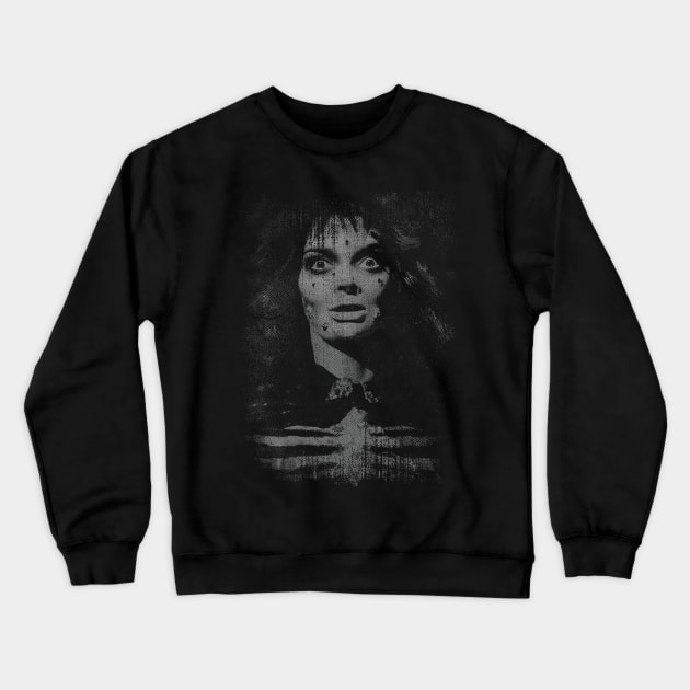 Barbara Steele - Black Sunday by HomeStudio Crewneck Sweatshirt by HomeStudio